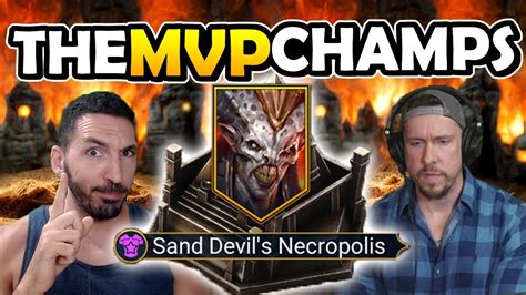 Best sand devil champions raid - Dec 11, 2022 · Jump to my newer post: Stage 24 Sand Devil in 2 minutes with Godseeker & Ninja. DUO Team: Support (Elva) + Royal Guard. Support can be any Revive or Heal champion (1 or 2). Scyl of the Drakes is an example for alternative. Other champions: Wythir, Godseeker Aniri, Apothecary, etc. I have used Stalwart set on my support to make sure they don't die. 